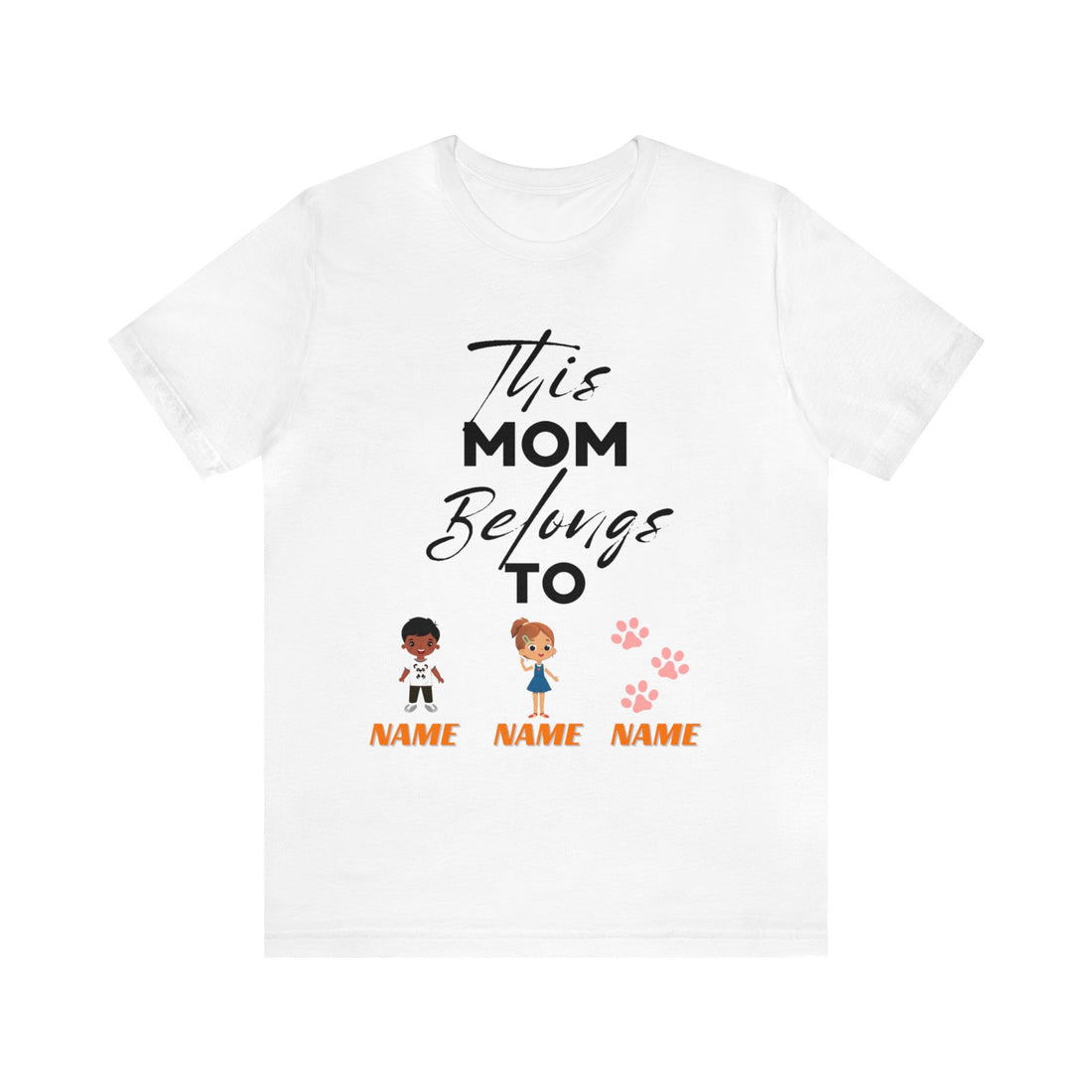 This Mom Belongs To T shirt Mothers Day