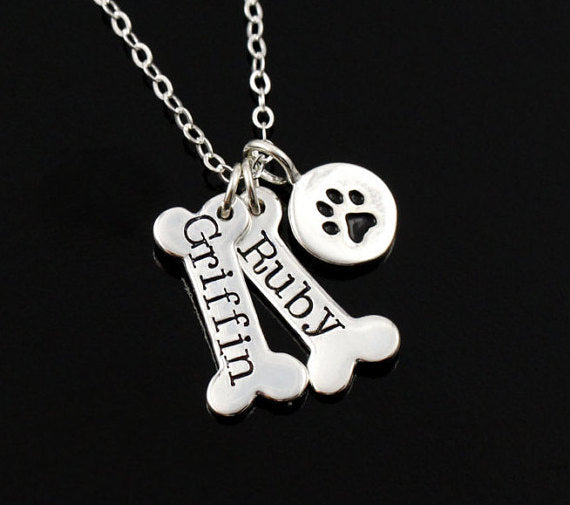 Dog claw necklace custom