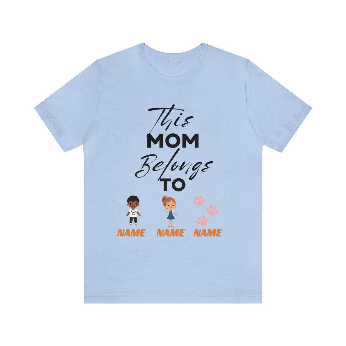 This Mom Belongs To T shirt Mothers Day