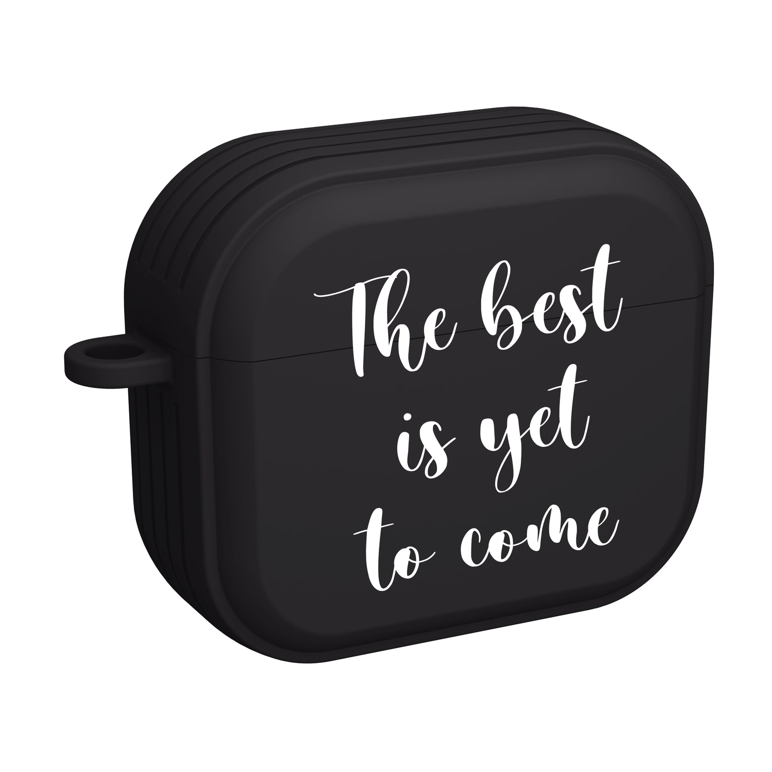 Custom Text HDX Black Case Cover for Apple AirPods Gen 1, 2, 3 &amp; Pro