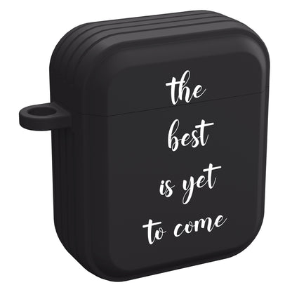 Custom Text HDX Black Case Cover for Apple AirPods Gen 1, 2, 3 &amp; Pro