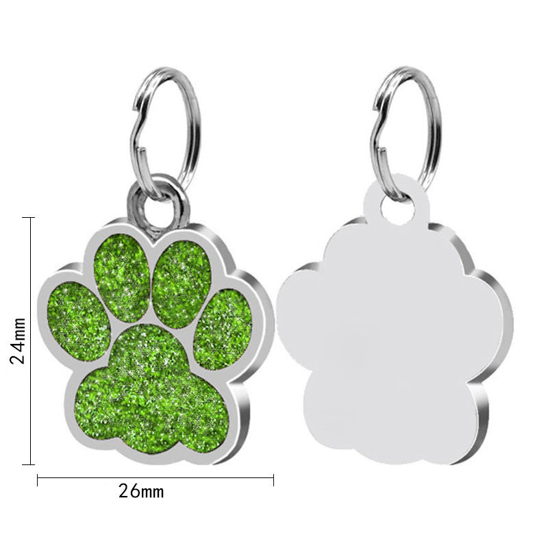 Pet Lover Gift Custom Dog Tag Personalized Flash